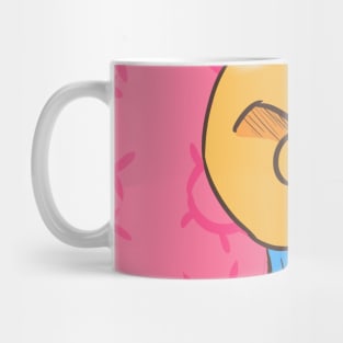 Blue haired girl Mug